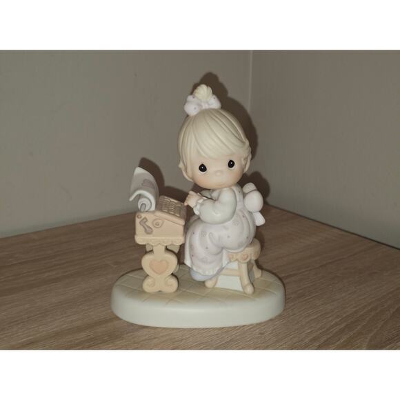 Precious Moments You Are The Type I Love Porcelain Figurine 1991 #523542 - Picture 3 of 7